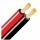 Cable paralelo 2 hilos Rojo-Negro para tira led monocolor, Venta por metros